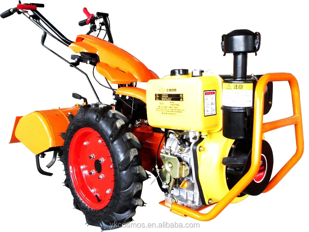 multi-function two wheel walking tractor, gear driven