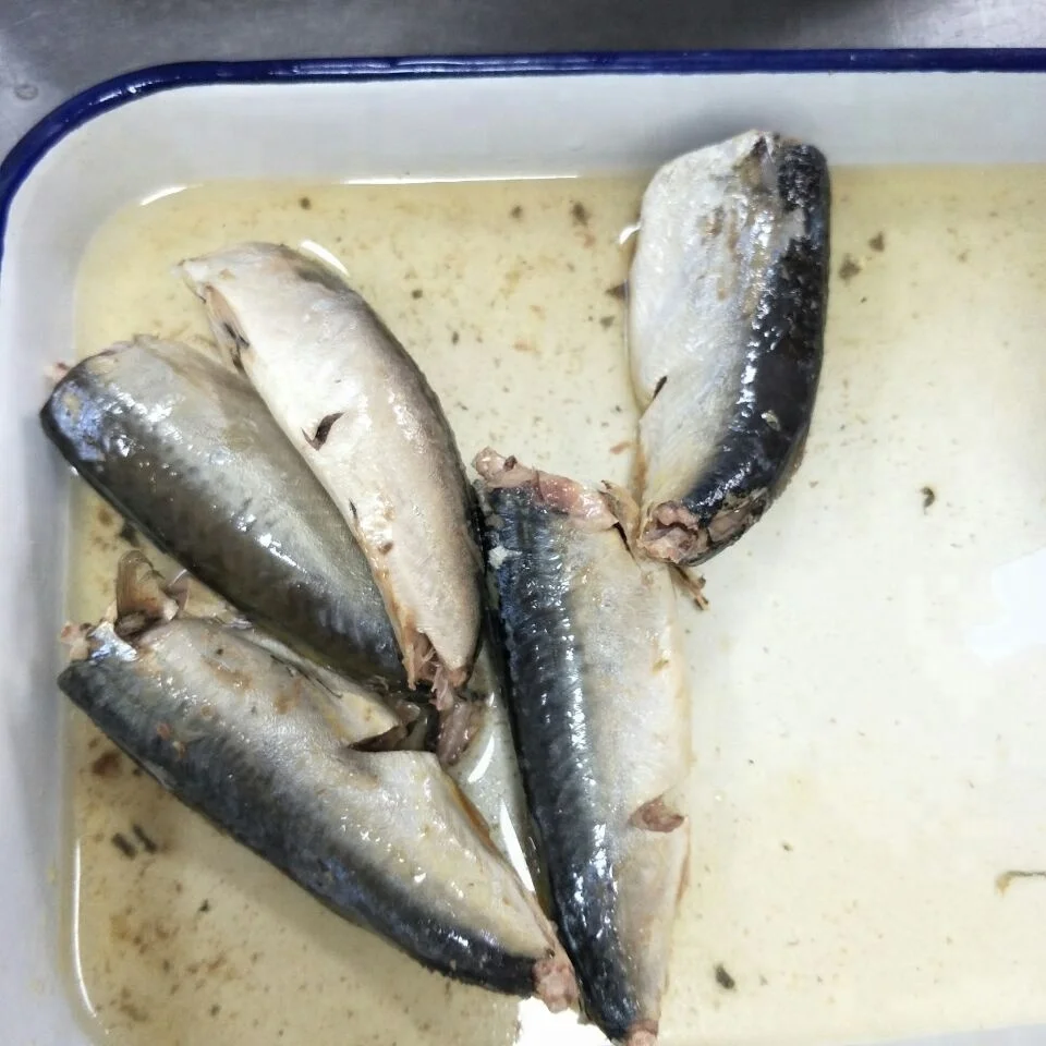 Canned Seafood Canned Mackerel In Brine /In Oil / In Tomato Sauce 155G ,425G