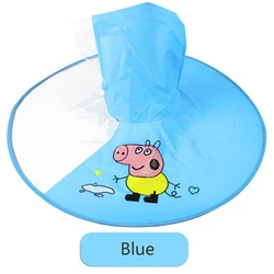 Wholesale Hot Sale Little Yellow Duck Baby Hiking PonchoChild Raincoat Child Cloak Little Ufo Raincoat