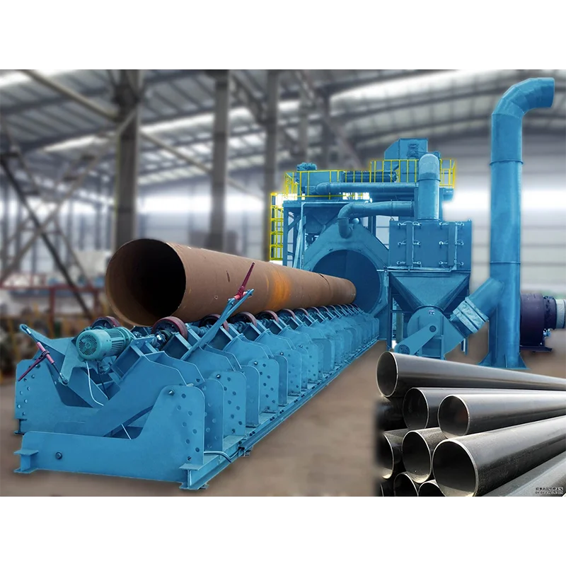 Долгой жизни стали трубы наружной стены дробеметного оборудования