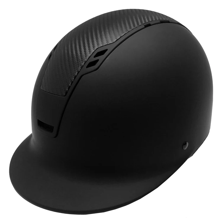 2018 HOT Black Adjustable Equestrian Riding  AU-H07 Horse Helmet