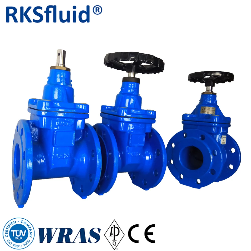DIN F4 flanged gate valve DN100 4 inch Manual cast iron water gate valve