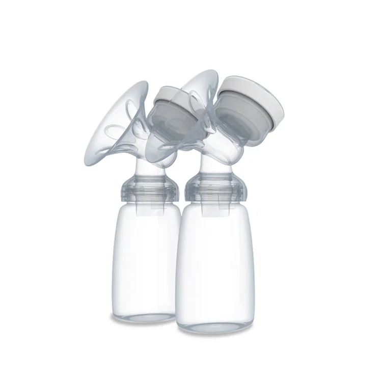 Most Popular Double Silicone Electric Breast Pump With Milk Bottle Infant USB BPA Free,leche bombas electrica usb