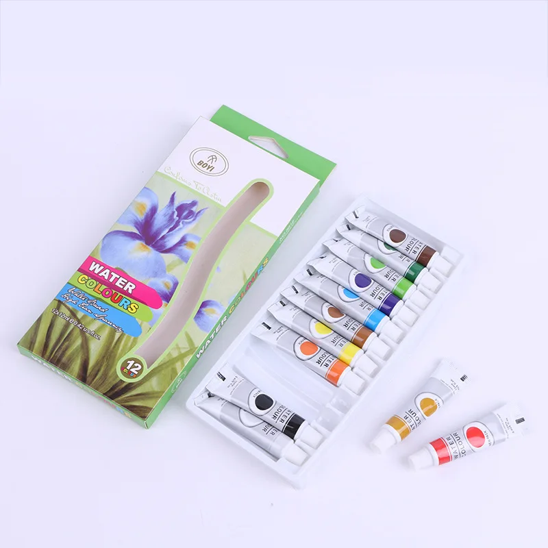 
Non toxic And Vibrant Colors Acrylic Paint 12color 9/12ml Sets for Children 