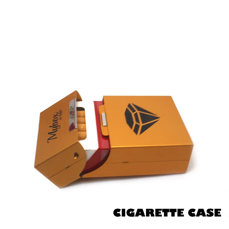 Изготовленный На Заказ Цветной алюминиевый держатель для сигарет, табака, чехол для хранения, карманная коробка, Новое поступление, совершенно новый