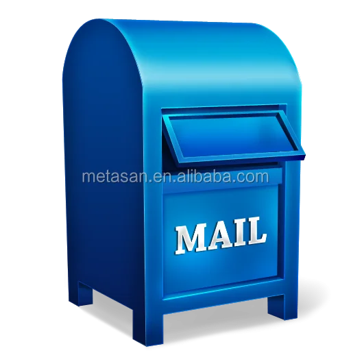 Personalised Steel Lockable Post Office Letter Box