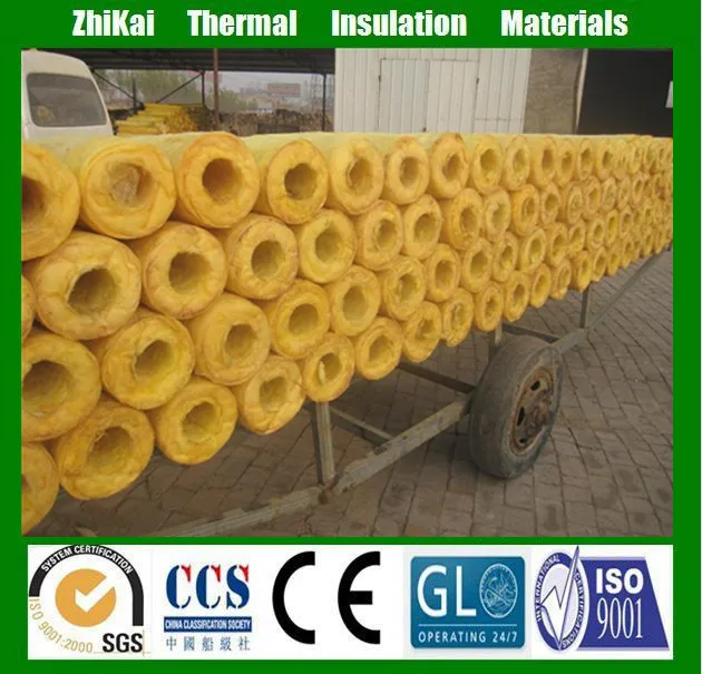 
Fiber glass woo pipe fire proofing fiber glass wool pipe 