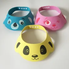 Fashion Adjustable Soft Baby Hat Toddler Kids Shampoo Bathing Shower Cap Wash Hair Shield Direct Visor