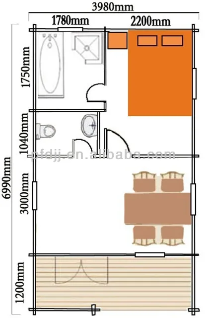 безопасности портативных сборные деревянные хижины