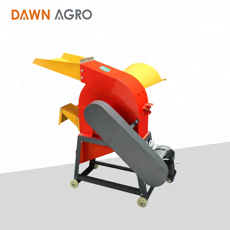 DAWN AGRO Mini Silage Forage Chopper Chaff Cutter Machine Straw Agriculture Grass Cutting Animal Processing Machinery