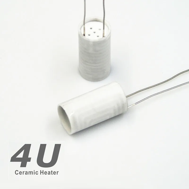 MCH изолированный резистор 3,7 v-7,4 v белая чашка Электрический глиноземный керамический нагревательный элемент/eciga