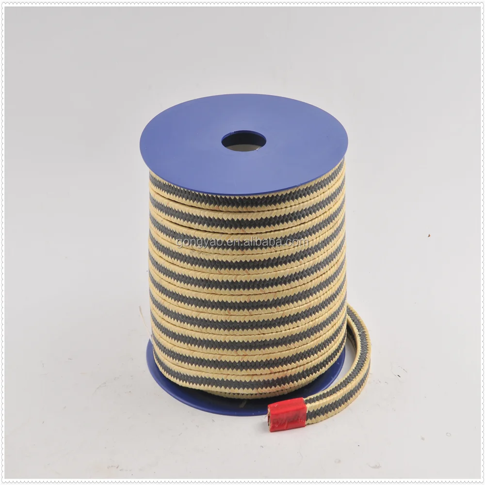 Китай Поставщика PTFE Арамидных упаковка с графитом в углу