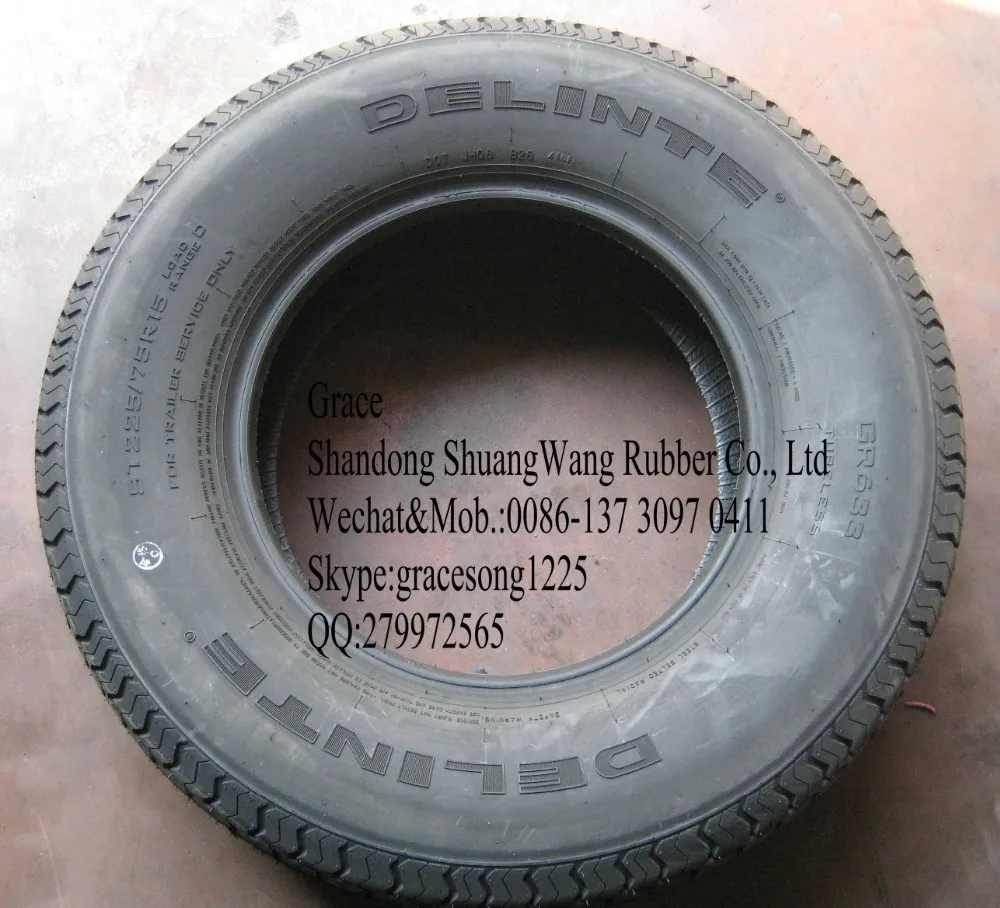
ST Trailer Tyre ST225/75R15 Shandong Shuangwang factory Price stable 