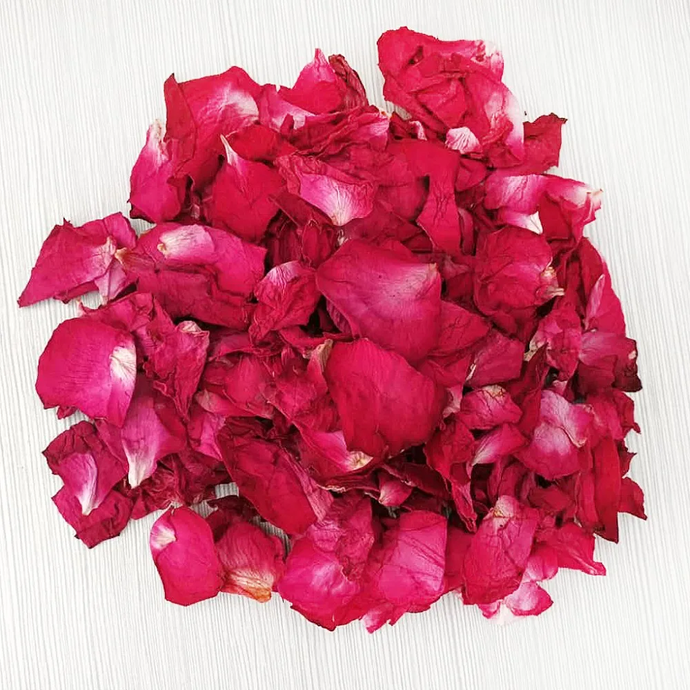 
factory supply dried beauty organic rose peatal for body foot bath spa 