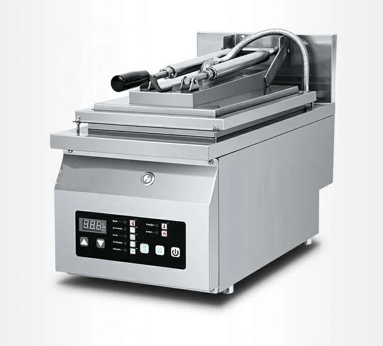 110v 220v USA factory low price Automatic Dumpling fried Machine Gyoza Griller Empanada Grilling pan for Canada restaurant