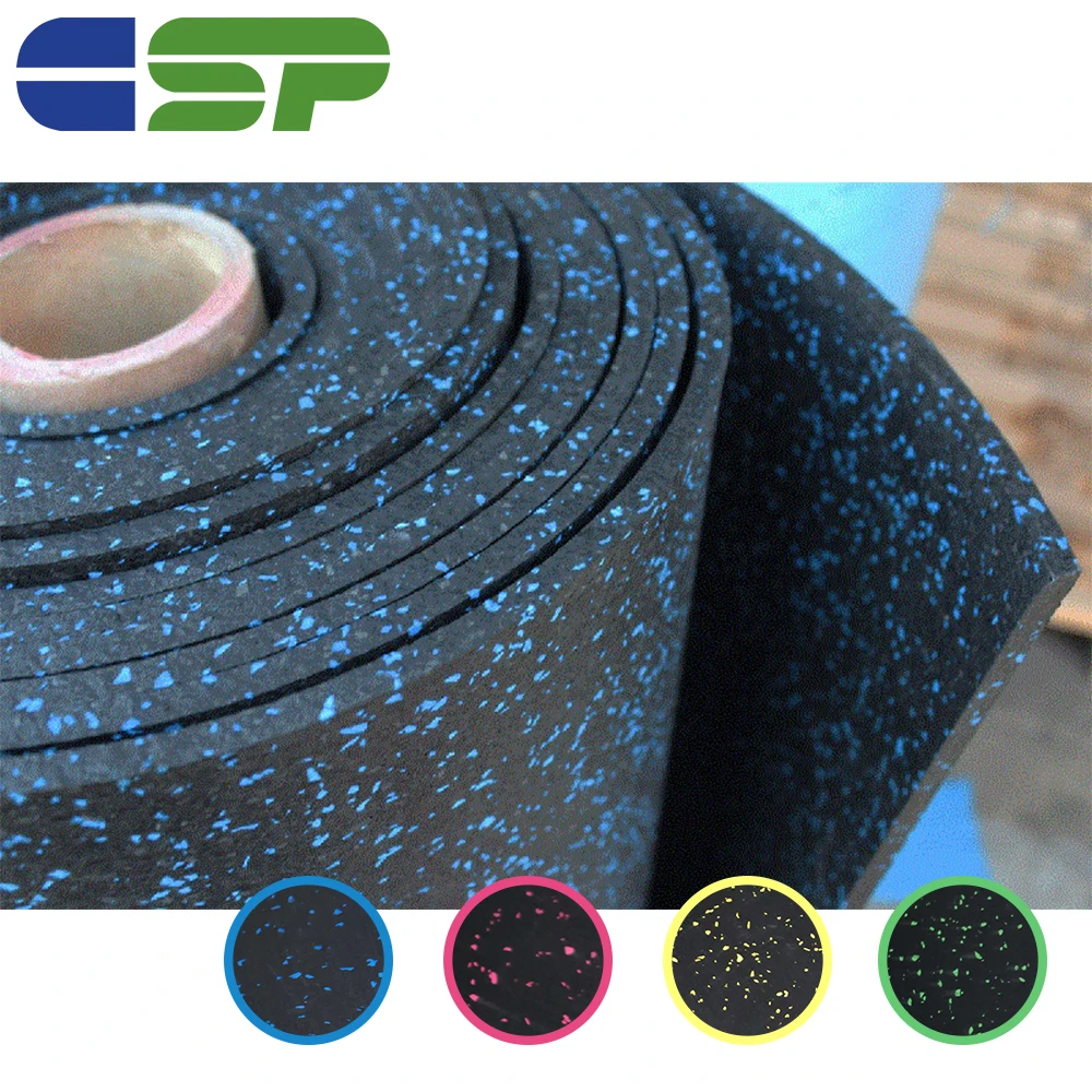No smell higher density easy clean rubber mat floor for gym