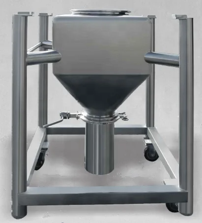 Stainless Steel Storage/Mixing Hopper