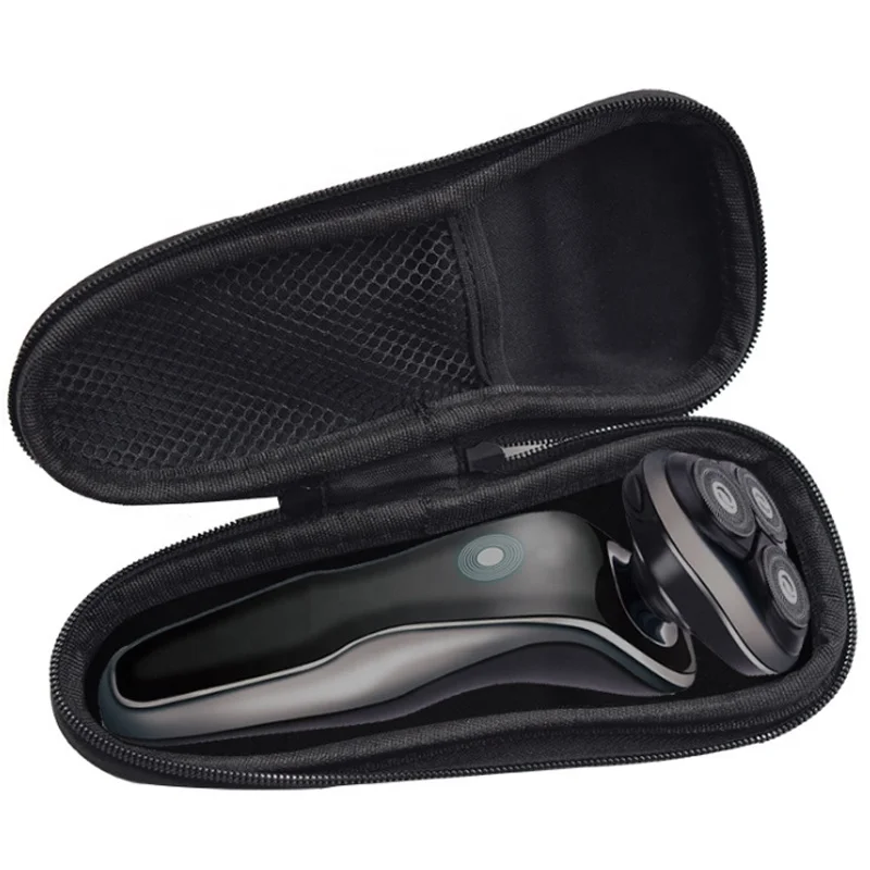 Custom OEM Service Semi Hard EVA Razor Shaver Travel Case For Men