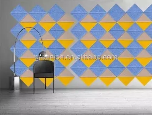 Персонализированная звукостойкая панель из полиэфирного волокна и Акустическая плитка