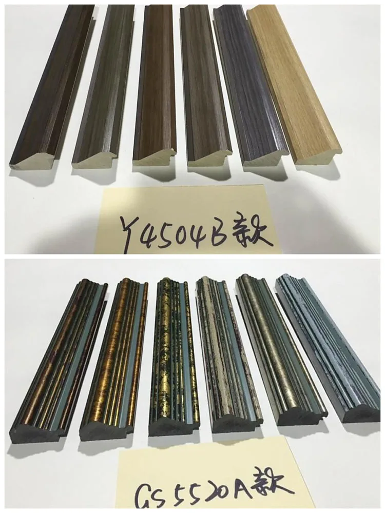 
Factory Wholesale Ornate Carved Antique Picture Frame Moulding 