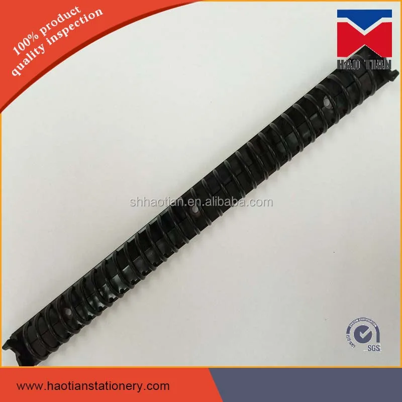 Transparent plastic Multi 30 rings Binder Clip/Mechanism,Clear Plastic Binder Clips