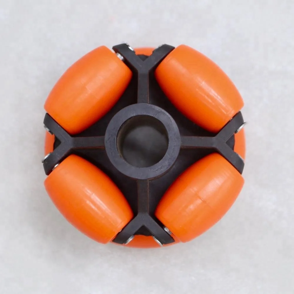 SS High quality rubber omni directional wheel
