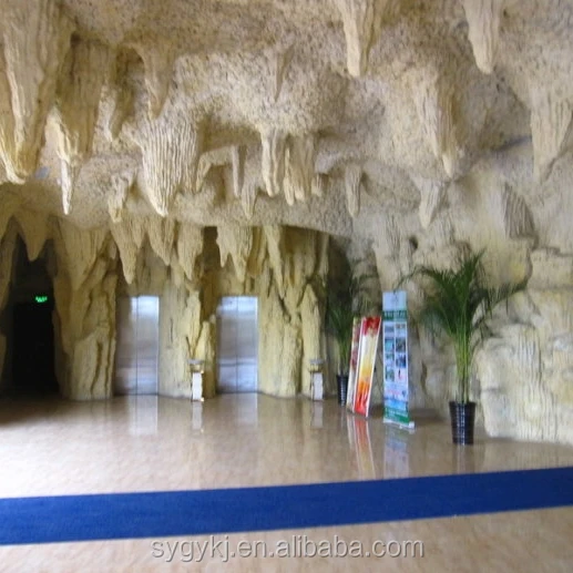 
artificial rock fountains rockery caves for indoor decoration 