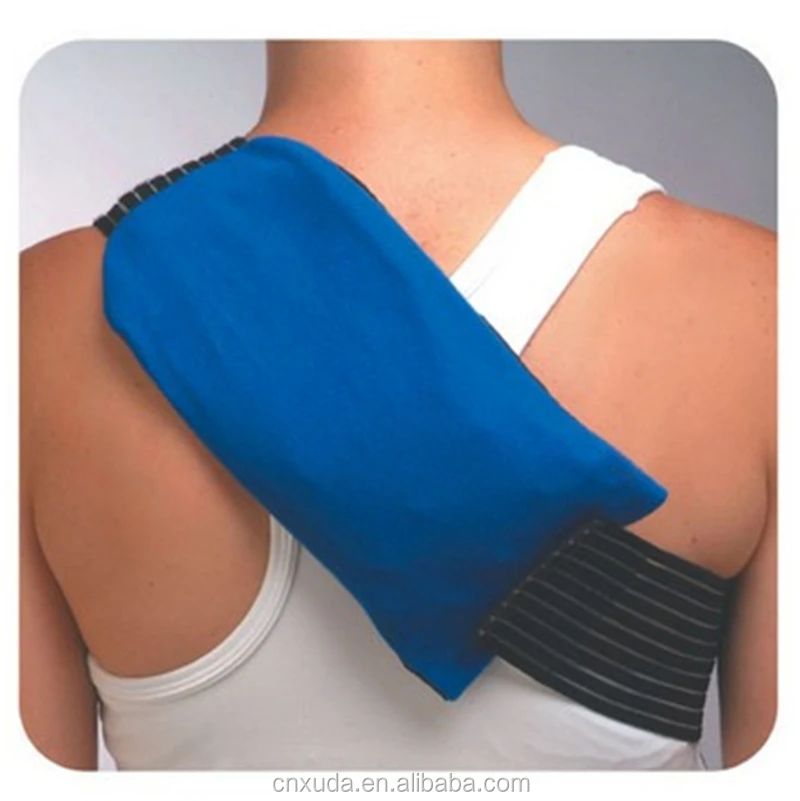 Reusable Ice Bag Heat Therapy Wrap First Aid Kit Hot Cold Gel Pack for Back Pain Relief