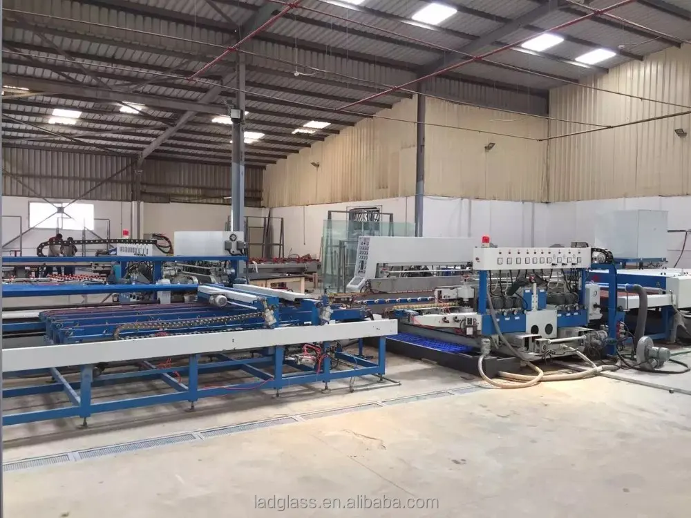Производственная линия плоского закаленного стекла CE