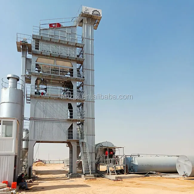 Asphalt Batching Plant 160T/H Stationary Batch Mix Asphalt Plant
