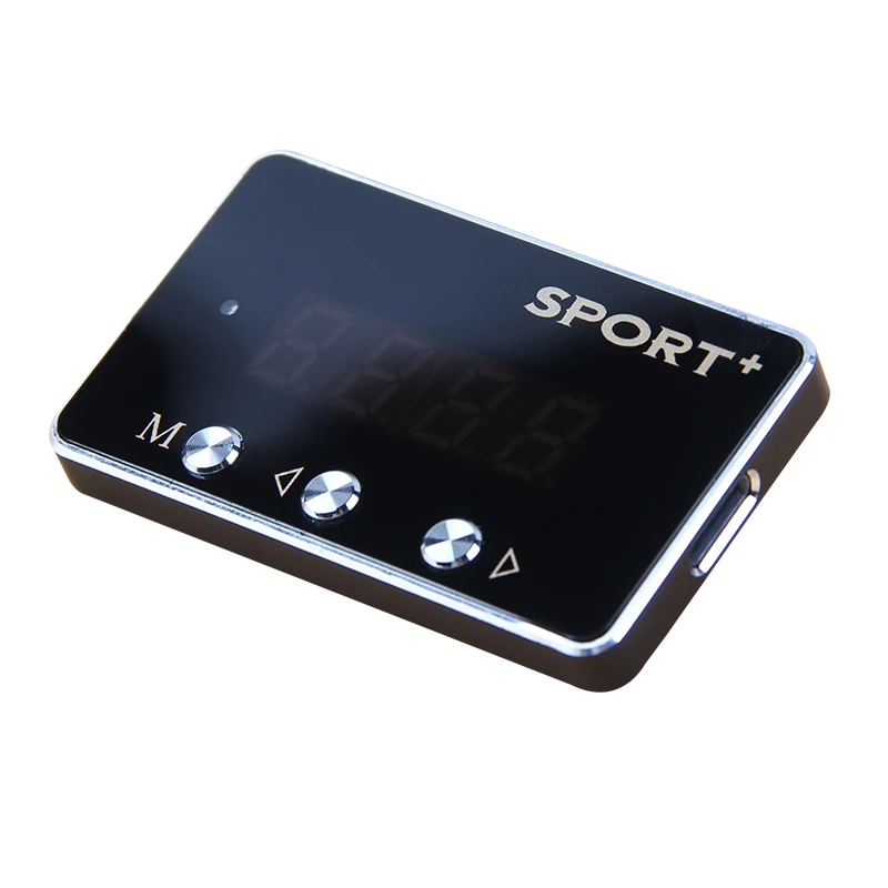 China Silver Ultra Thin Car Electronic throttle controller with Double Chip Control 6 Mode Function