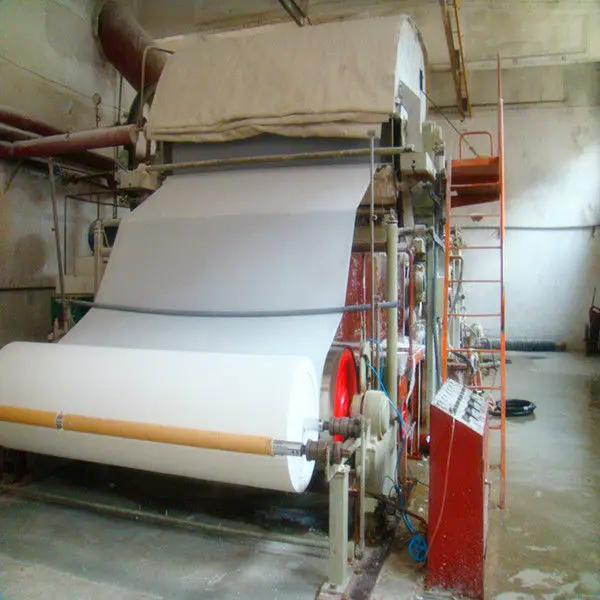 Hand towel tissue paper making machine Dingchen Machinery high performance paper machine