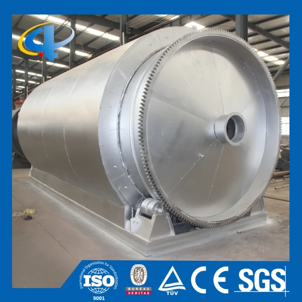 45% Oil OutputPlastic Pyrolysis Plant with CE, SGS, ISO, BV, TUV