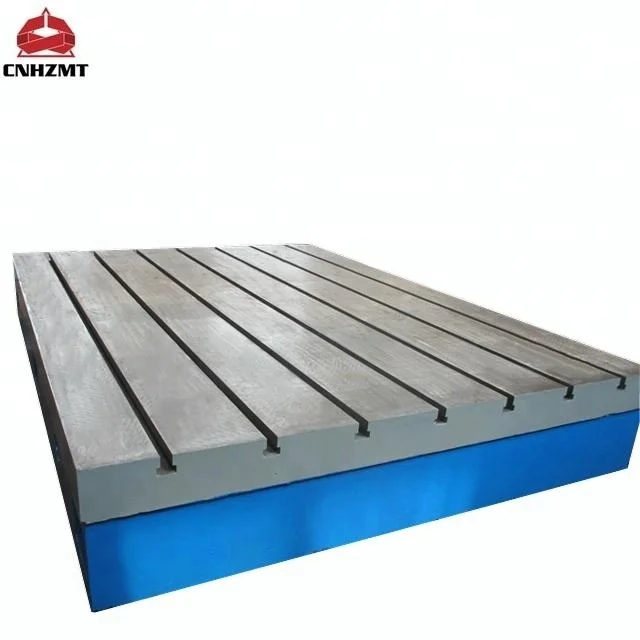 
Cast Iron Surface Plate Heavy Weight T Slot Table Plate 