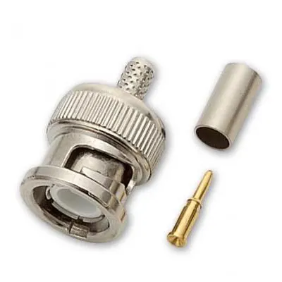 Высокое качество Rg58 Rg59 муж обжимные разъемы
