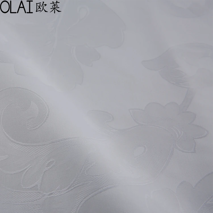 100% custom printed satin fabric with TC 200- TC500 thread count