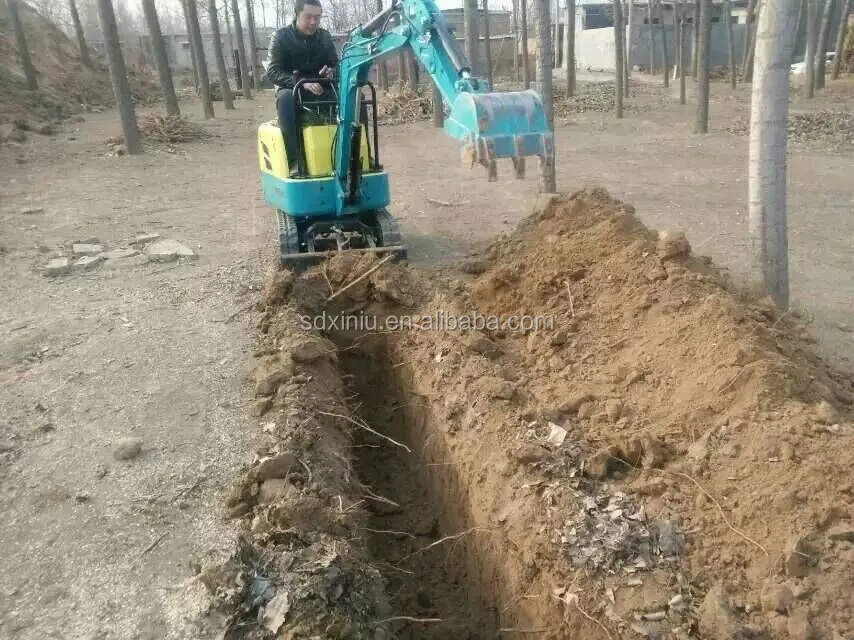 Mini excavator for sale with CE ISO, 0.8T mini farm excavator for sale