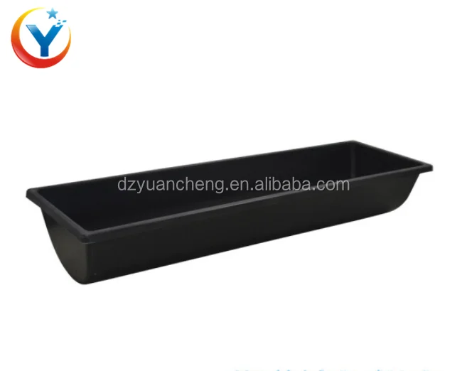 plastic animal feeding trough for sheep