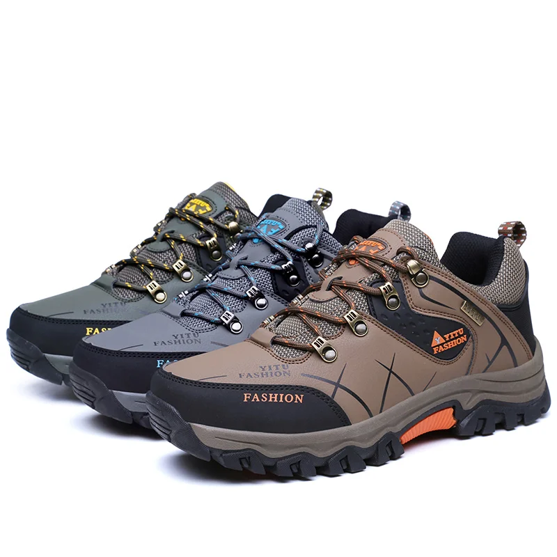 Jinjiang Factory Newest Design Trendy Hiking Boot Mens Shoes 2018
