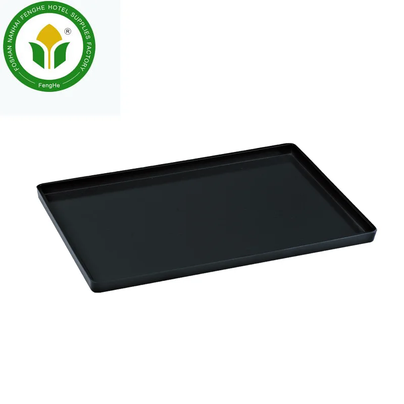 Wholesale restaurant custom melamine food serving tray