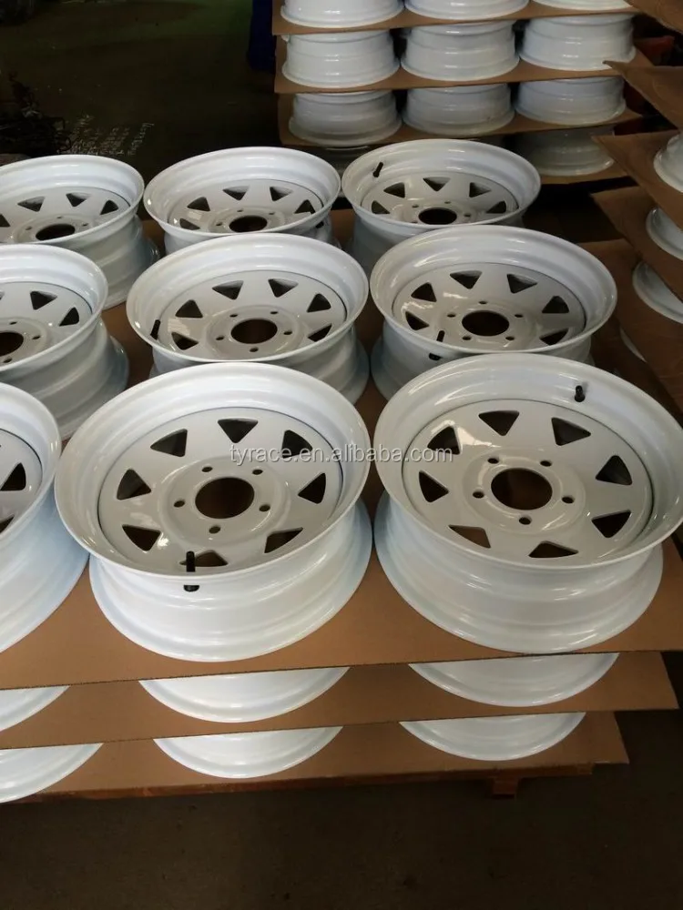 
caravan boat trailer wheel rims 14x6 