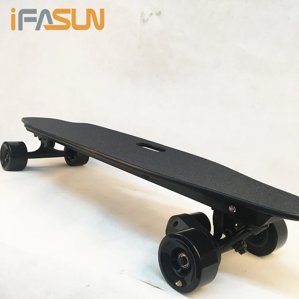  Дешево покупайте по бездорожью oem 1000 Вт * 2 лонгборд из углеродного волокна скейтборд