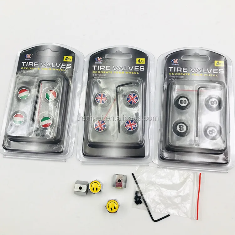 Branded Car Logo Cap Tire Valves Cap