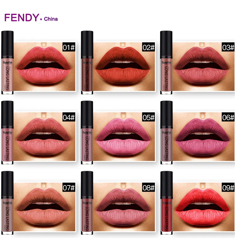 New makeup make your own lip gloss liquid matte lip gloss longlasting lipgloss