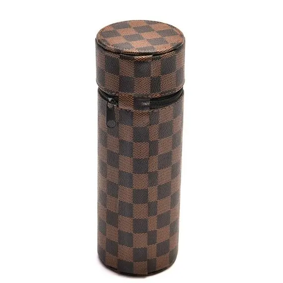 Customized Leather Phone Holster Purse Case Cup with Shoulder Strap Multifunction Cellphone Bag Lipstick Water Bottle Carrier