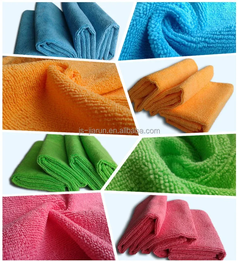Multi-purpose Microfiber terry cloth car Cleaning fabric roll