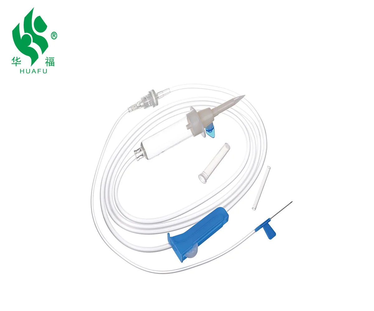 spike for infusion set  with burette 150ml made from infusion set machine