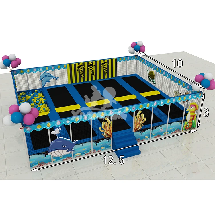 
Customized size foam pit blocks sponge foam cube children indoor trampoline park 