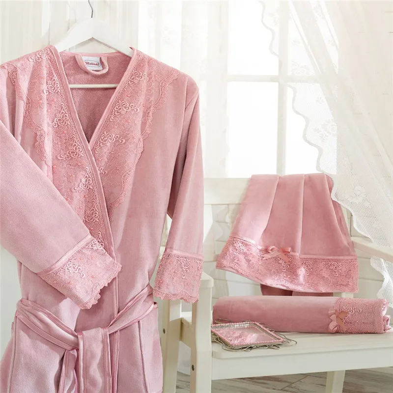 
Wholesale Comfortable Printing 100% Cotton Terry Bathrobe 