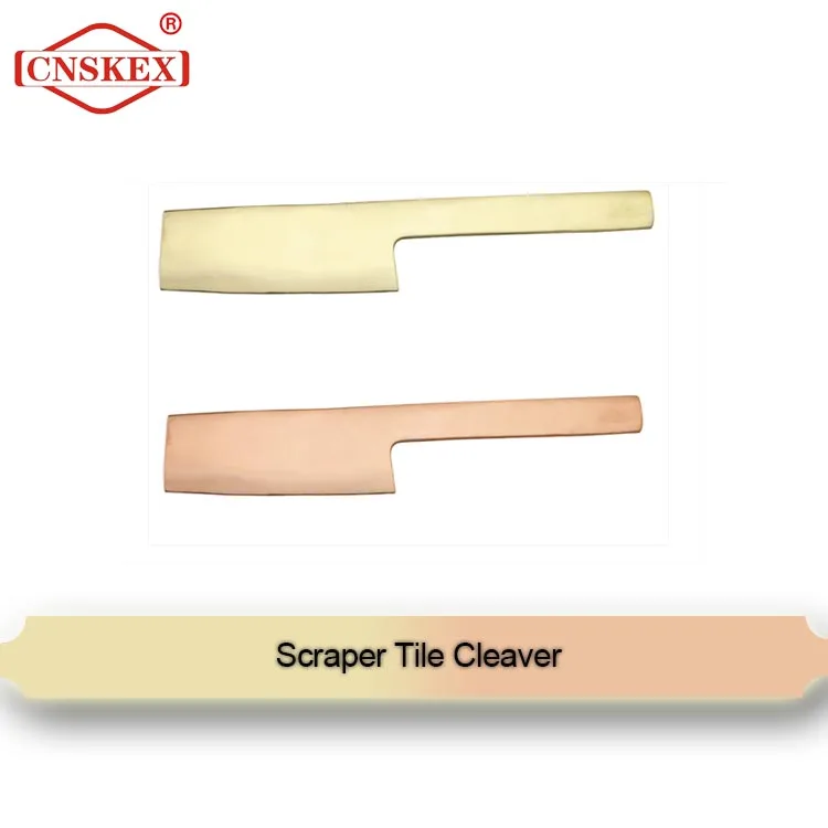 Распродажа, высококачественный Взрывозащищенный скребок для плитки, Мясницкий аппарат Al-cu 350 мм